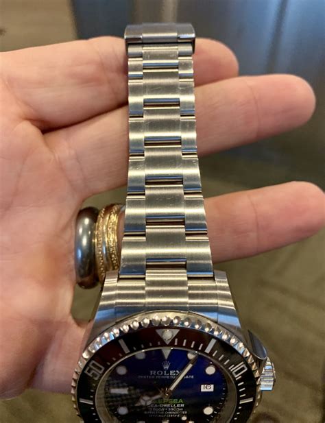 Rolex 126660 on 7.5” wrist 